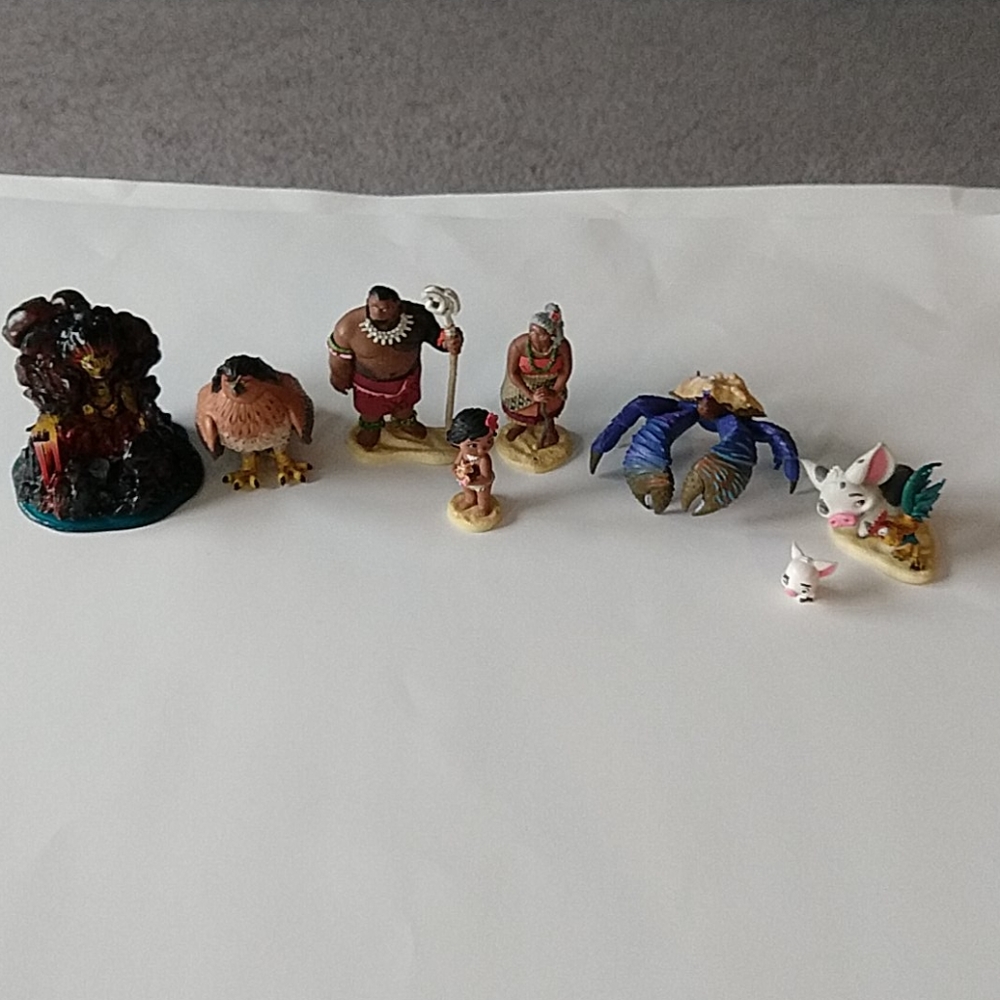 Misc Moana figurines